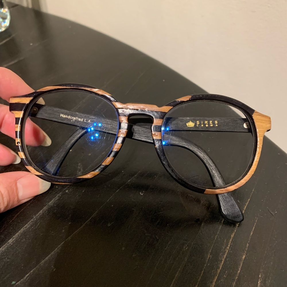 Sires Crown eyeglasses frames handcrafted in L.A. EUC